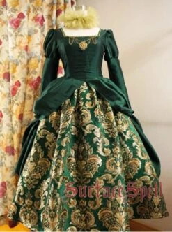 Surface Spell The Other Boleyn Girl One Piece Dress 4 Colors - Custom Sizing -NAUS Lolita Shop 1 1 500x672 5