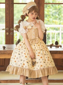 Angel's Bear Series JSK Sweet Lolita Sling Dress -NAUS Lolita Shop 1 500x672 1250
