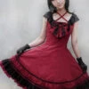 Sleeveless Bowknot Lace Classic Lolita Dress