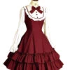 Doll Collar Flouncing Classic Lolita Long Sleeves Dress