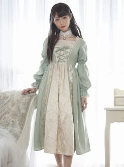 Lucrezia Series Retro Classic Lolita Long Sleeve Long Dress -NAUS Lolita Shop 1 500x672 626