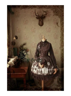 Magic Tea Party Raven And Writing-desk Series Classic Lolita JSK Sleeveless Dress -NAUS Lolita Shop 1 500x672 655
