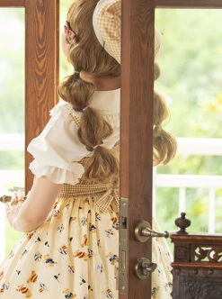 Angel's Bear Series JSK Sweet Lolita Sling Dress -NAUS Lolita Shop 10 500x672 183