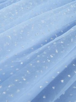 Round Neck Small Flower Fairy Embroidery Polka Dot Lace Ruffles Yarn Mesh Puff Sleeves Classic Lolita Kids Long Sleeve Dress -NAUS Lolita Shop 10 500x672 207