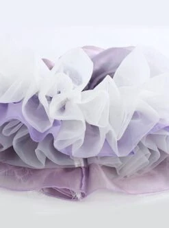 Sweet Lace Round Neck Puff Sleeve Lace Irregular Hem Back Heart Hollow Design Classic Lolita Kids Short-Sleeved Dress -NAUS Lolita Shop 10 500x672 219