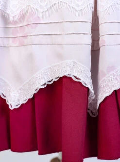 North Mirror Flower Series OP Classic Lolita Nordic Court Style Autumn Winter Long Sleeve Dress -NAUS Lolita Shop 11 500x672 44