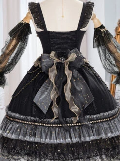 Starry Night Series JSK Special Design Elegant Palace Style Classic Lolita Dress -NAUS Lolita Shop 11 500x672 58