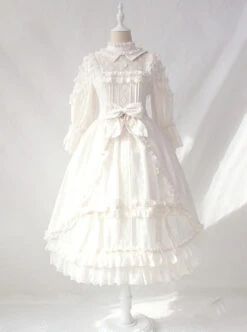 Sleeping Teresa Series Wedding Dress Classic Lolita Half Sleeve Dress -NAUS Lolita Shop 1711607547 UrY 500x672 1