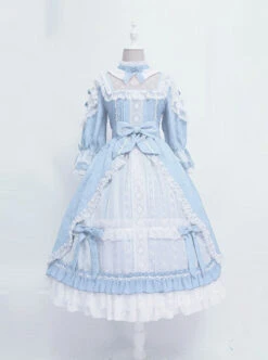 Sleeping Teresa Series Wedding Dress Classic Lolita Half Sleeve Dress -NAUS Lolita Shop 1711607552 gO6 500x672 1