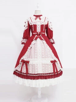 Sleeping Teresa Series Wedding Dress Classic Lolita Half Sleeve Dress -NAUS Lolita Shop 1711607560 sWP 500x672 1