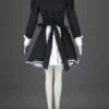 Black Charming Long Sleeves Cotton Gothic Lolita Dress
