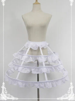 Ruffles Birdcage Type Steel Ring Dress Support Lolita Petticoat -NAUS Lolita Shop 2 500x672 1566