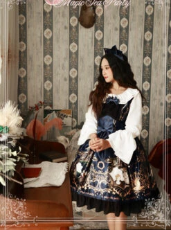 Magic Tea Party Laurel Goddess Series Classic Lolita Sleeveless Dress -NAUS Lolita Shop 2 500x672 389