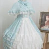 Elegant Bowknot Multi-storey Classic Lolita Sleeveless Dress