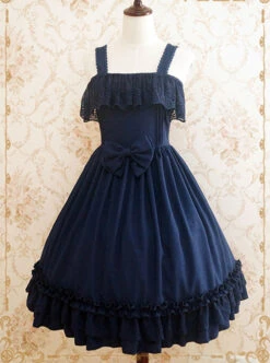 Strawberry Witch Late Summer Concerto Lolita Sling Dress -NAUS Lolita Shop 2 500x672 403