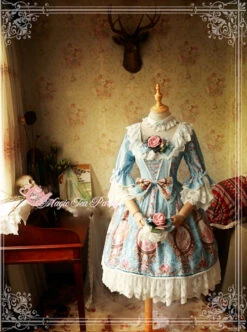 Magic Tea Party Spring Of Europa Series Half Sleeve Classic Lolita Dress -NAUS Lolita Shop 2 500x672 424