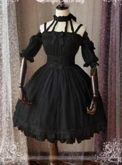Magic Tea Party Ballet Style Series 2 Ways Of Classic Lolita Sling Dress -NAUS Lolita Shop 2 500x672 458