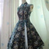 Black Dragon Chinese Style Lolita Sleeveless Dress