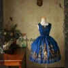 Magic Tea Party Siren's Song Series Printing Classic Lolita Sleeveless Dress