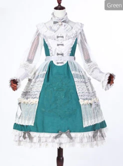 Classical Puppets Bear Series Embroidery OP Classic Lolita Long Sleeve Dress -NAUS Lolita Shop 2 500x672 603