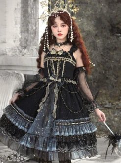 Starry Night Series JSK Special Design Elegant Palace Style Classic Lolita Dress -NAUS Lolita Shop 2 500x672 608