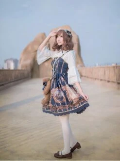 Nautical Lolita Dress JSK -NAUS Lolita Shop 3 500x672 1193