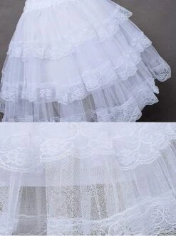 White Cotton Hard Tulle Lolita Dress Petticoat -NAUS Lolita Shop 3 500x672 1521