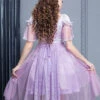 Purple Short Sleeves Lace Dream Classic Lolita Dress