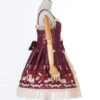 Rose Letter Paper Series Classic Lolita Sling Dress