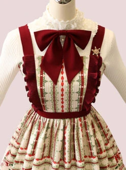 Happy Holiday Series Classic Lolita Sling Dress -NAUS Lolita Shop 3 500x672 473