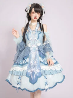 Phoenix Chirping Series JSK Chinese Style Classic Lolita Sling Dress -NAUS Lolita Shop 3 500x672 510