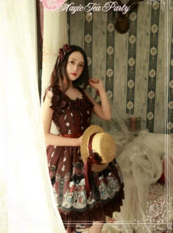 Magic Tea Party Bremen Town's Musician Series Classic Lolita Sling Dress -NAUS Lolita Shop 3 500x672 554
