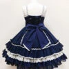 Palace Style Bowknot Lace Classic Lolita Sling Dress