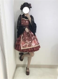 Gules Japanese Wind Soft Sister Bathrobe Cute Lolita Suspender Dress -NAUS Lolita Shop 3 500x672 755