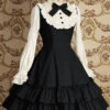 Long Sleeves Ruffle Elegant School Lolita Dress