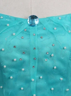 Mermaid Ariel Blue Dress Cosplay Costume Lolita Prom Dress -NAUS Lolita Shop 4 500x672 115