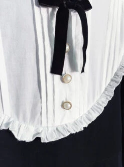 Black Cotton Classic Lolita Long Sleeve Dress 12 Black Cotton Classic Lolita Long Sleeve Dress -NAUS Lolita Shop 4 500x672 14