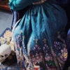 Surface Spell Rosary Printing High Waist Lolita Long Sleeve Dress