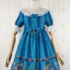 The Fairytale World Amusement Park Series OP Classic Lolita Short Sleeve Dress