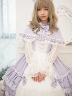 Elegant Bowknot Multi-storey Classic Lolita Sleeveless Dress -NAUS Lolita Shop 4 500x672 373