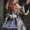 Sparrows In The Mirror Series OP Retro Classic Lolita Long Sleeve Dress