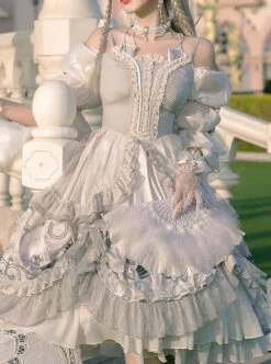 Rose Maiden Series OP Retro Palace Style Classic Lolita Dress -NAUS Lolita Shop 4 500x672 424