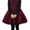 Waltz Series JSK Wine Red Elegant Classic Lolita Sling Dress