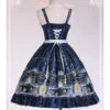 Magic Tea Party Angel Fish Series Classic Lolita Sling Dress