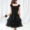 Red And Black Lace Gothic Lolita Sleeveless Dress