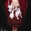 Romeo Series Doll Collar Puff Sleeve Bloody Gothic Lolita Short-Sleeved Dress