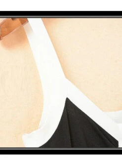 Fashion Contracted Black Bowknot Gothic Lolita Sling Dress -NAUS Lolita Shop 4 500x672 714