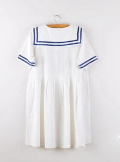 Navy Style Loose Short Sleeve School Lolita Dress 10 Navy Style Loose Short Sleeve School Lolita Dress -NAUS Lolita Shop 4 500x672 769