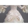 Champagne Classical Style Long Sleeve Multilayer Delicate Lace Collar And Hem Court Prom Lolita Dress