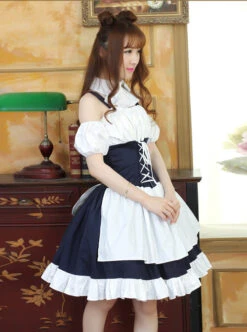 Chobits Cosplay Costume Classic Lolita Dress Set -NAUS Lolita Shop 5 500x672 14